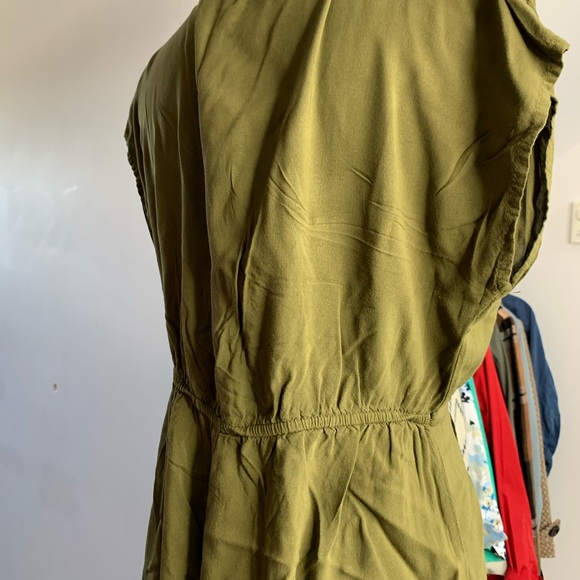 Olive green Mossimo dress -medium - Picture 4 of 7